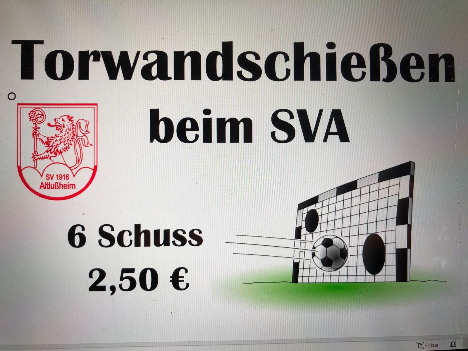 SVA Jugendabteilung hat ein Stand auf dem Altlußheimer-Straßenfest.
