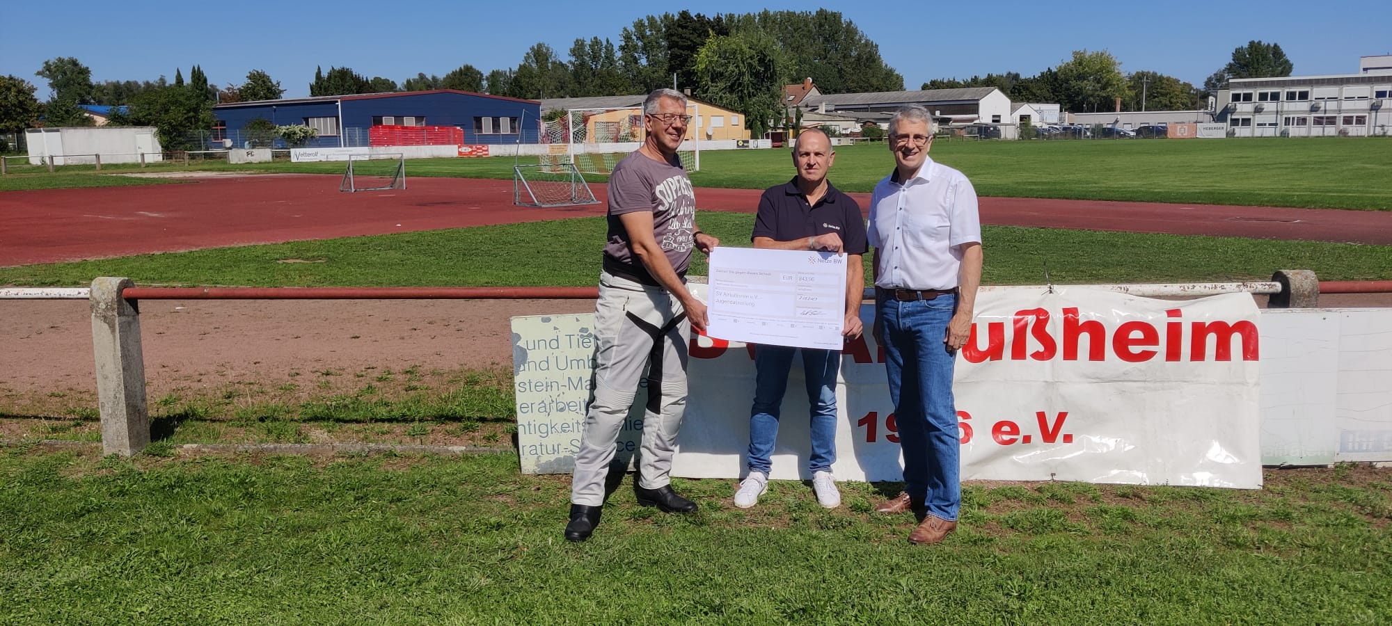 Netze BW spendet Aktionserlös an SVA- Jugend