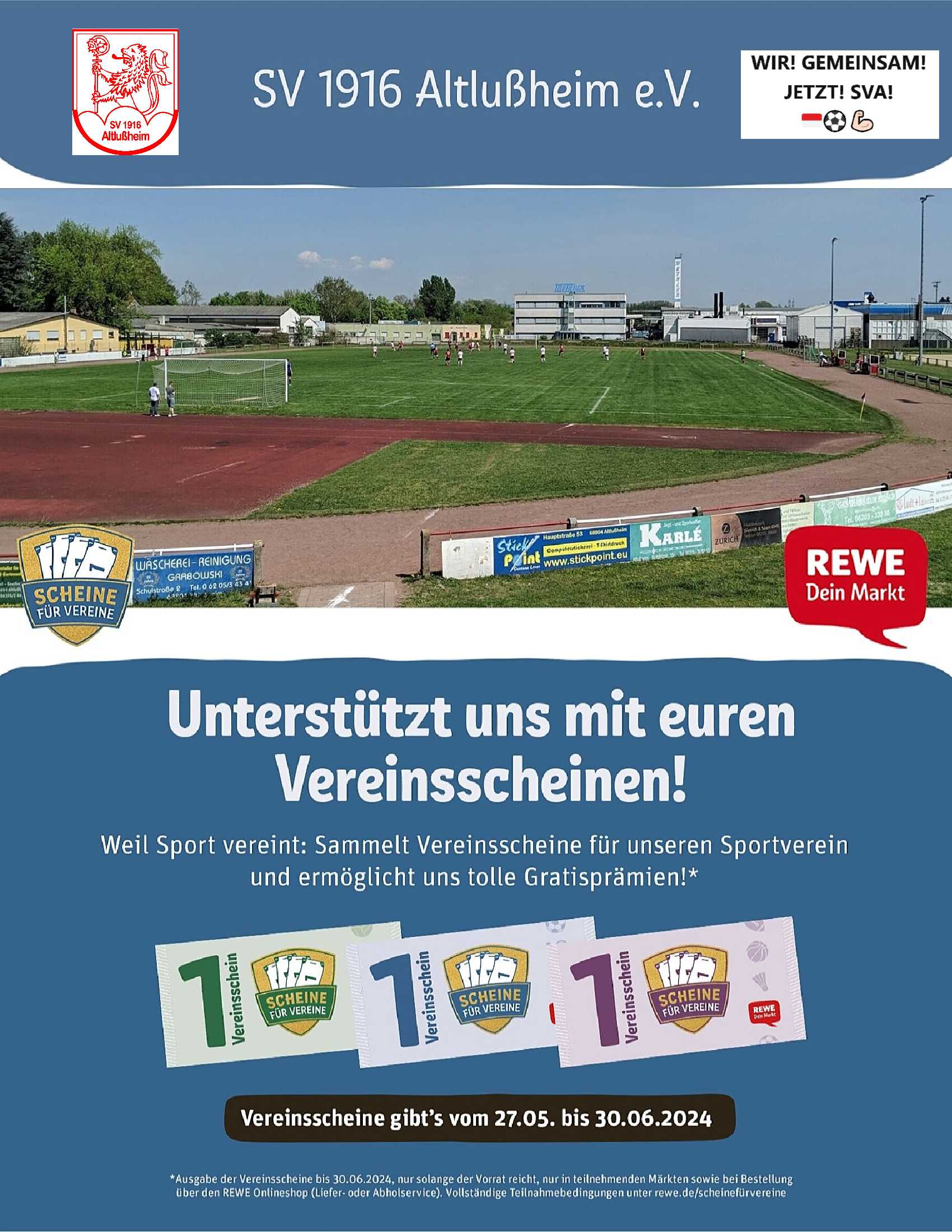 Scheine für Vereine ist zurück