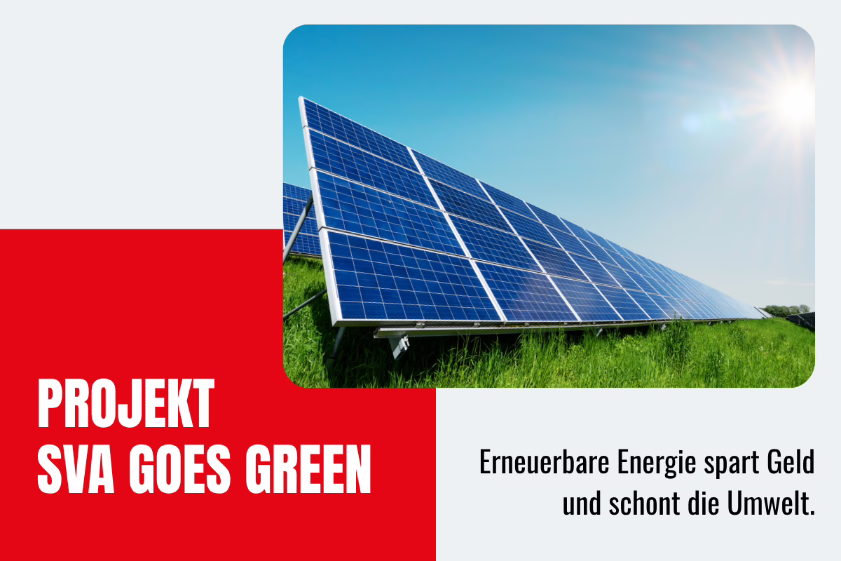 SVA goes Green – Zwischenstand und nächste Schritte